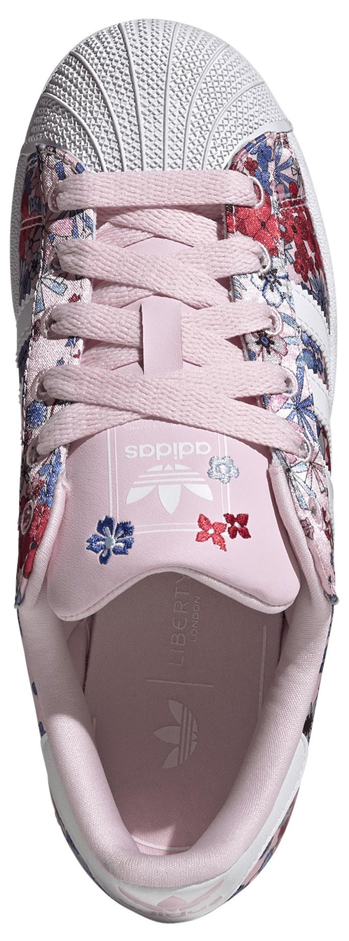 adidas Kids' Grade School Superstar II Shoes - Clear Pink/White/Light Pink - View 2