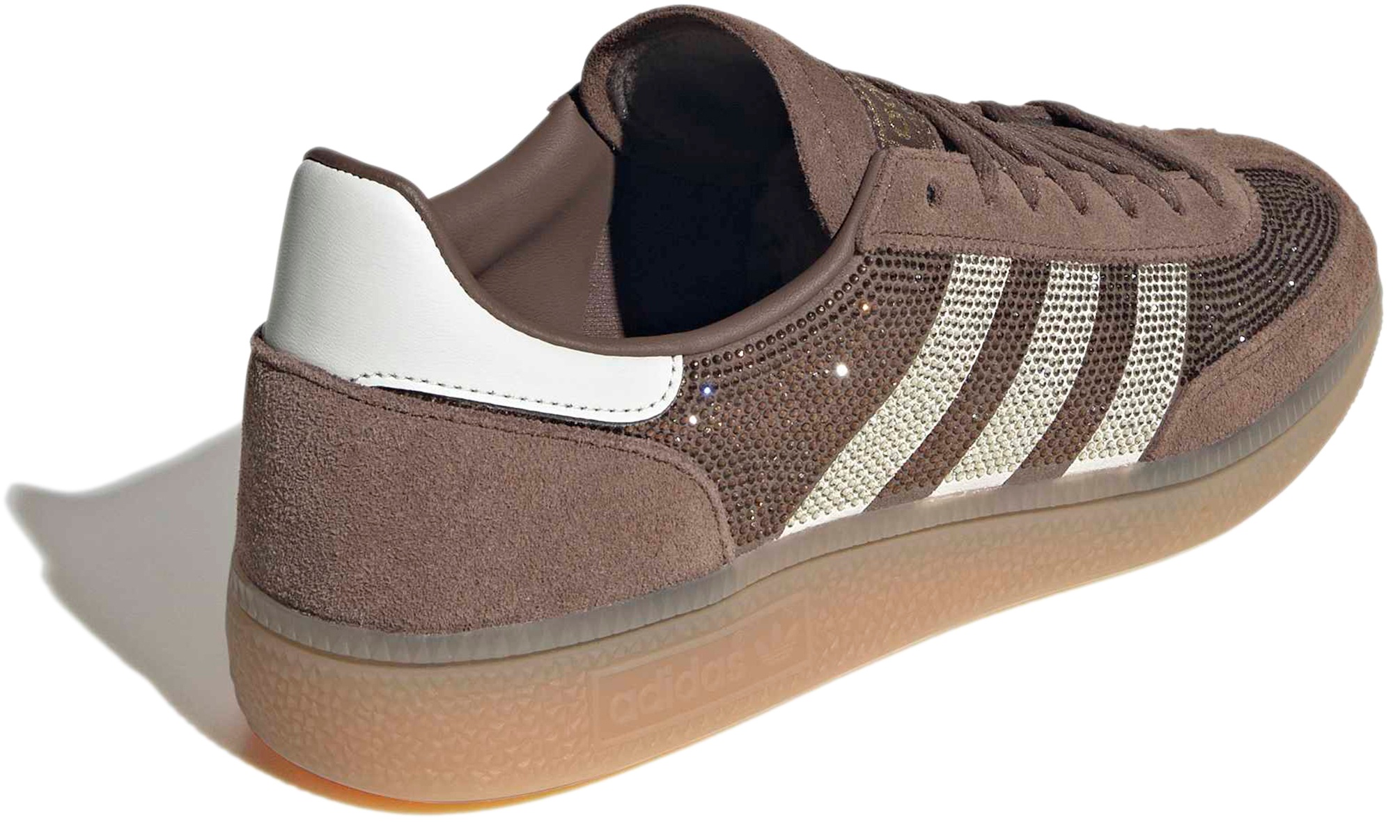 adidas Women's Handball Spezial Shoes - Earth Strata/Off Wht/Gold - View 5