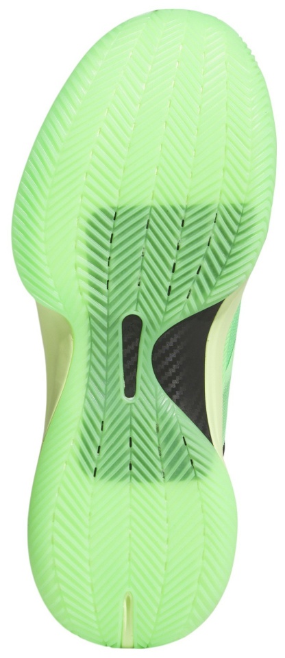 adidas Adizero Select 3.0 Basketball Shoes - Green/Black - View 3