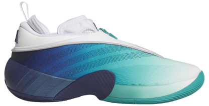 adidas D.O.N. Issue #7 'Pure Teal' Basketball Shoes - White/Blue/Green - View 1