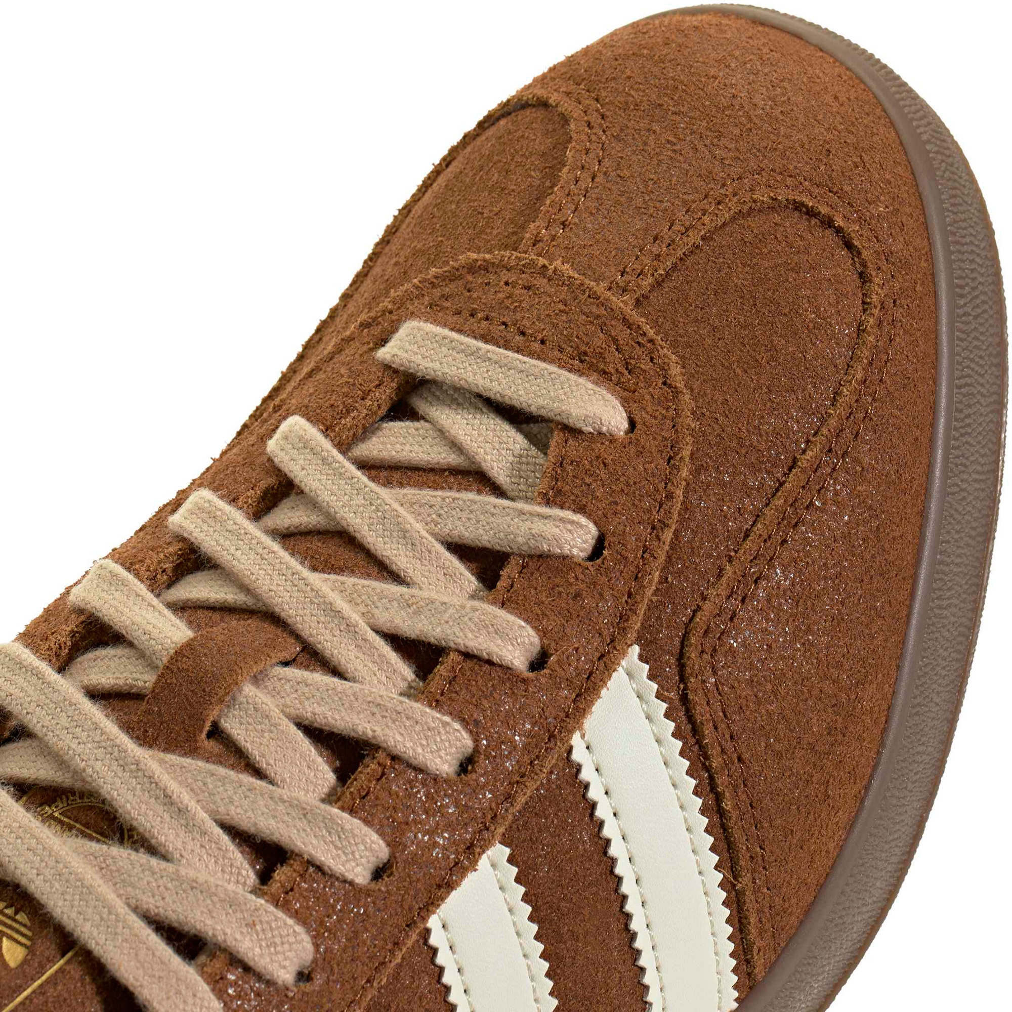 adidas Men's Gazelle Indoor Shoes - Oil Brnz/Wht - View 7