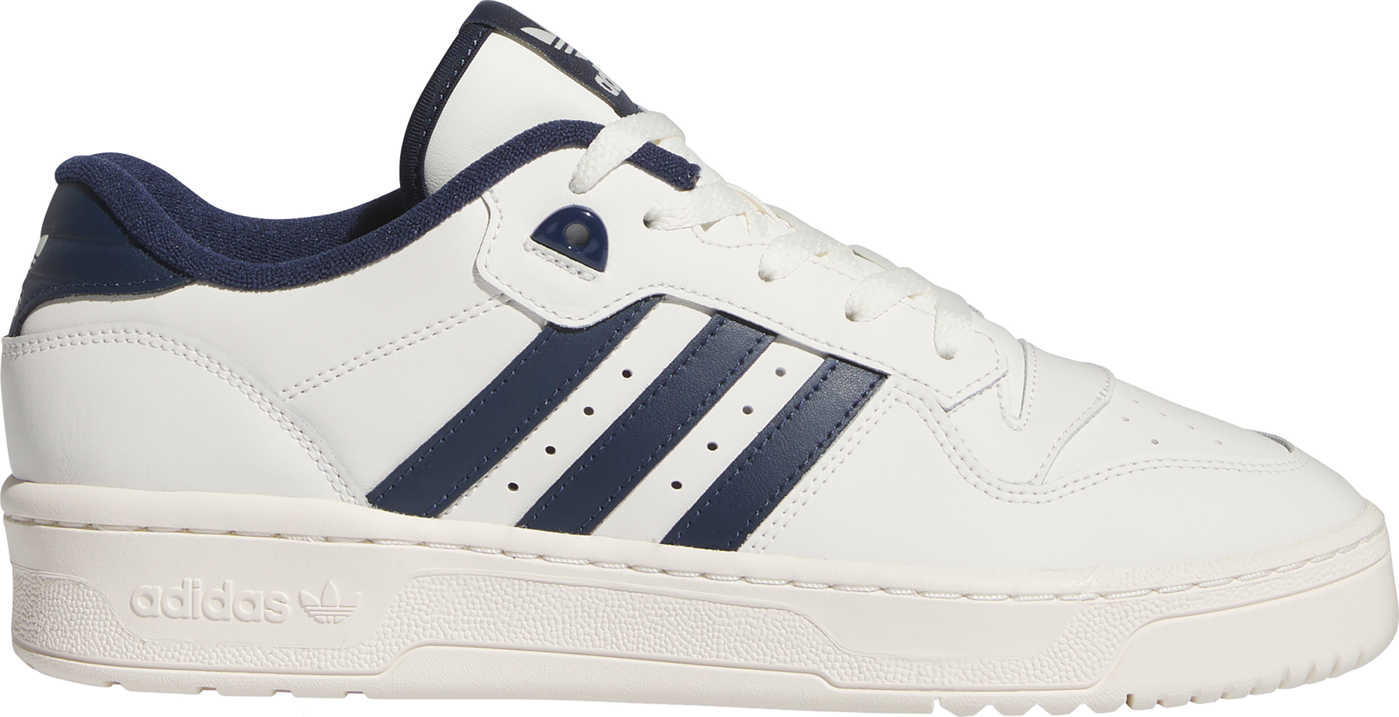 adidas Men's Rivalry Low Shoes - White/Indigo - View 1