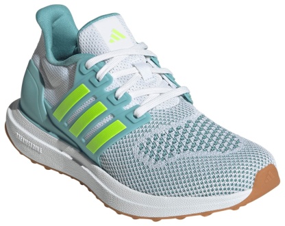 adidas Kids' Grade School Ultradream DNA Shoes - White/Yellow/Green - View 5