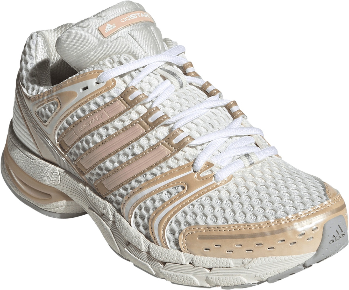 adidas Women's Adistar Control 5 Shoes - Off White/Blush Pink/Grey Two - View 5
