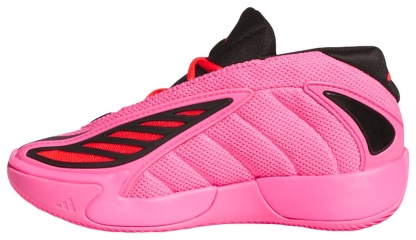 adidas Kids' Preschool Anthony Edwards 2 'Lucid Pink' Basketball Shoes - Lucid Pink/Black/Lucid Red - View 4