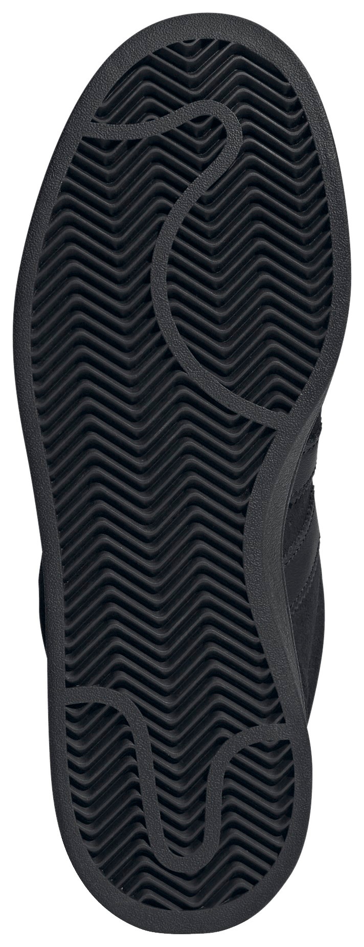 adidas Men's Campus 00s Shoes - Black/Black/Black - View 3
