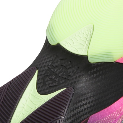 adidas D.O.N. Issue #7 Basketball Shoes - Black/Yellow - View 9