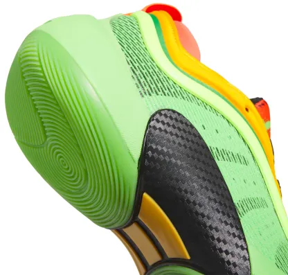 adidas D.O.N. Issue #6 Basketball Shoes - Green/Orange/Black - View 8
