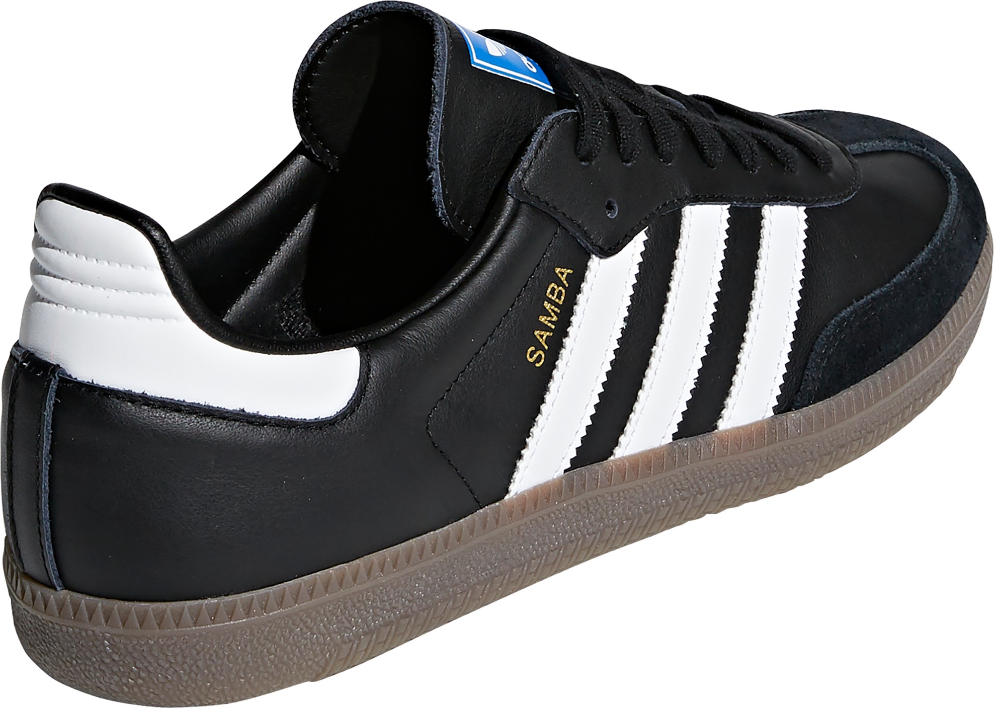 adidas Samba OG Shoes - Black/White/Gum - View 10