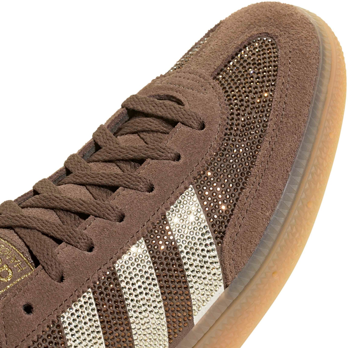 adidas Women's Handball Spezial Shoes - Earth Strata/Off Wht/Gold - View 7