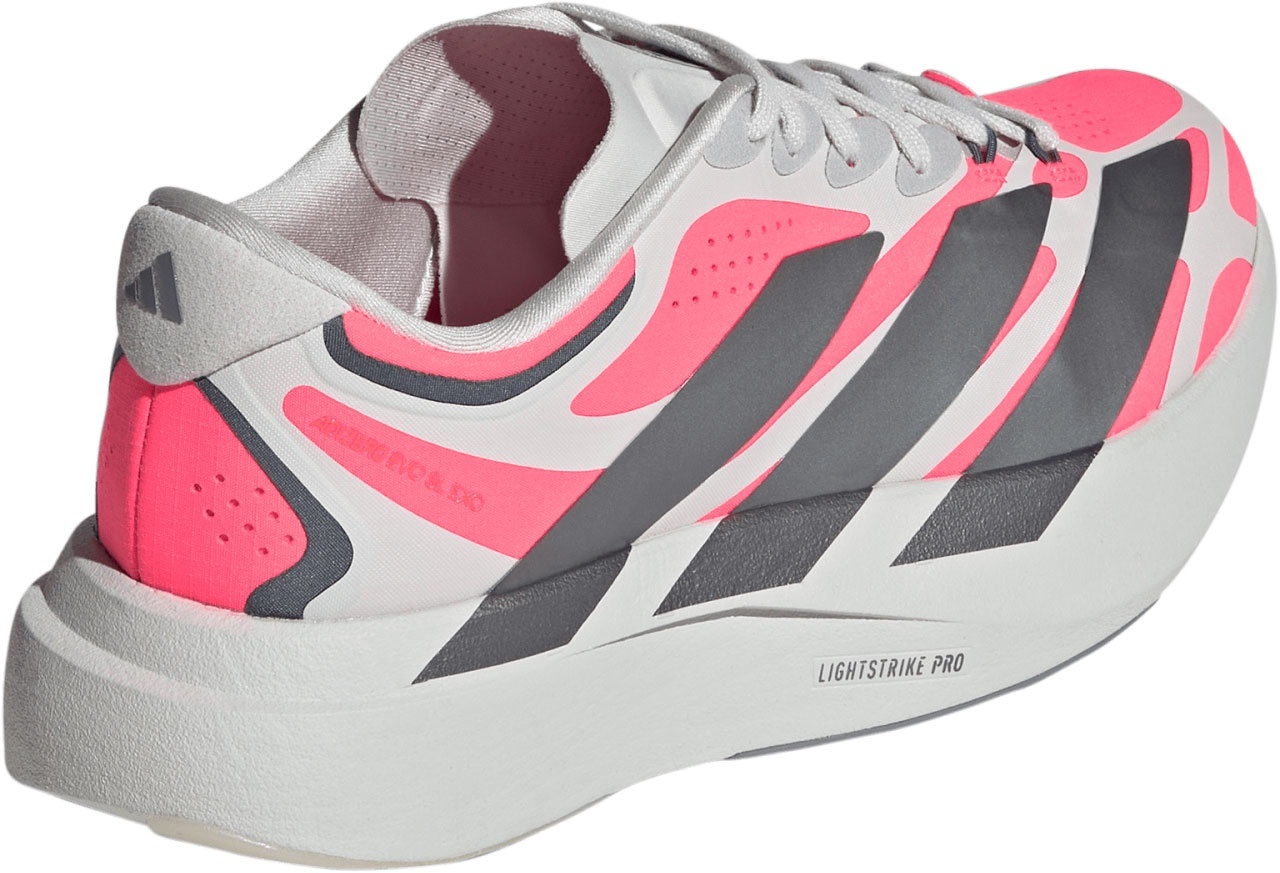 adidas Women's Adizero EVO SL EXO  Running Shoes - Silver/Iron - View 5