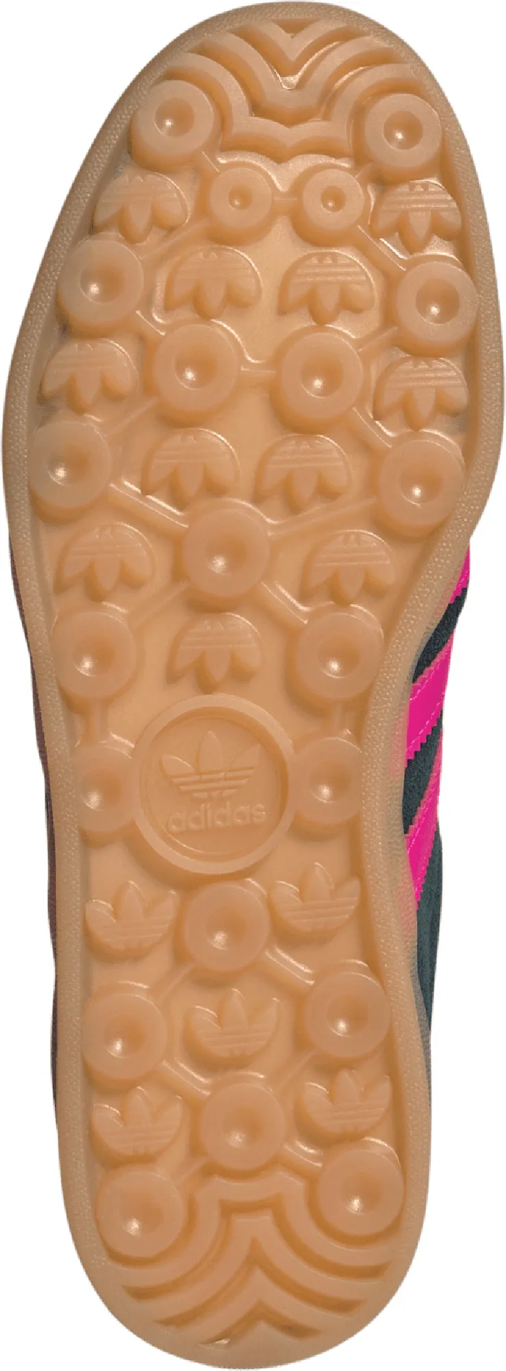 adidas Women's Gazelle Indoor Shoes - Green/Pink - View 3
