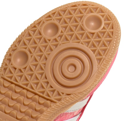 adidas x Disney Princess Kids' Preschool Samba Jane Shoes - Pink/White - View 8