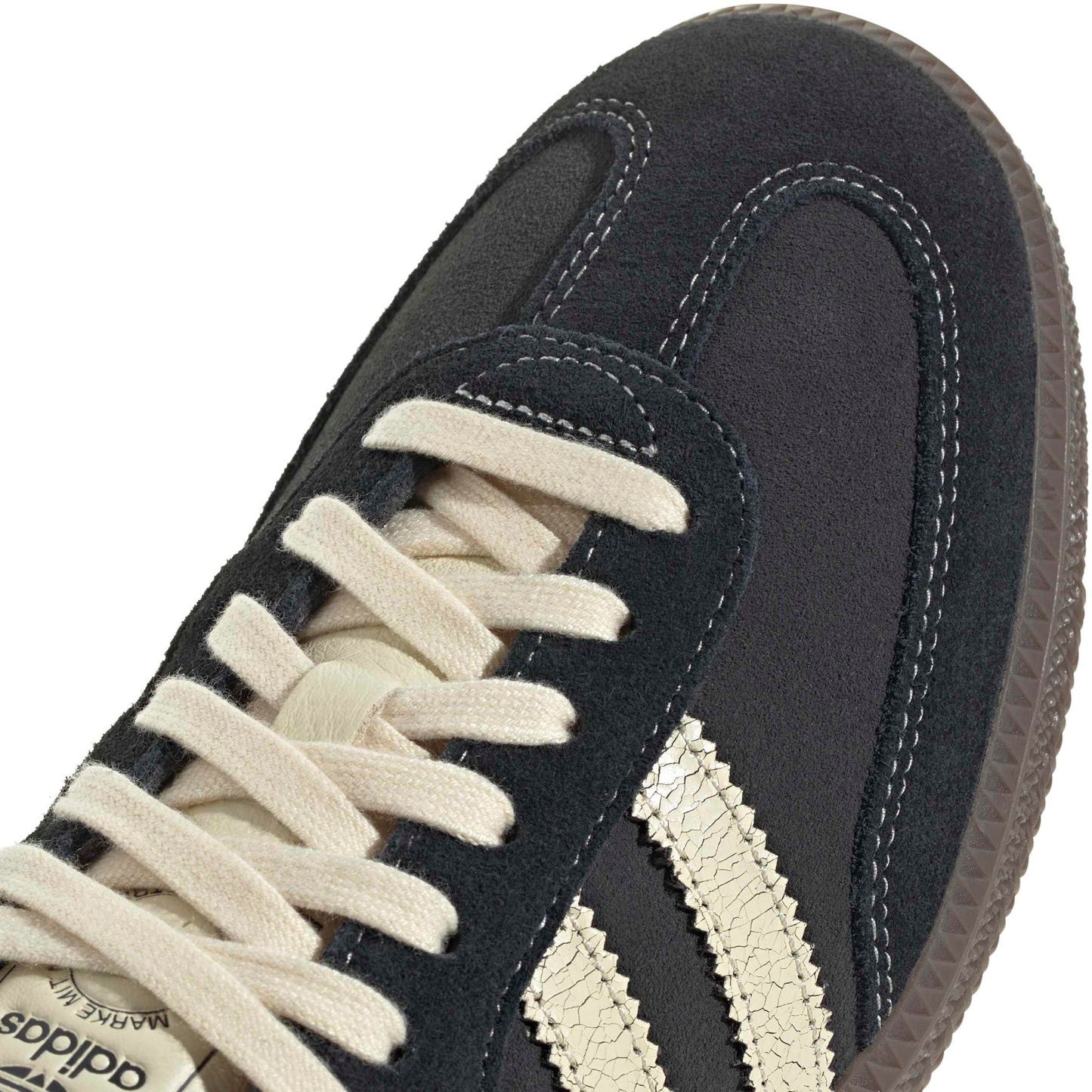 adidas Samba OG Shoes - Vint Carbon/Vanilla - View 8