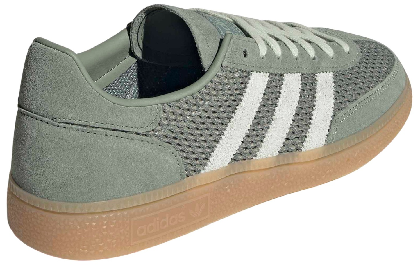 adidas Women's Handball Spezial Shoes - Silver Green/Linen Green/Gum 3 - View 5