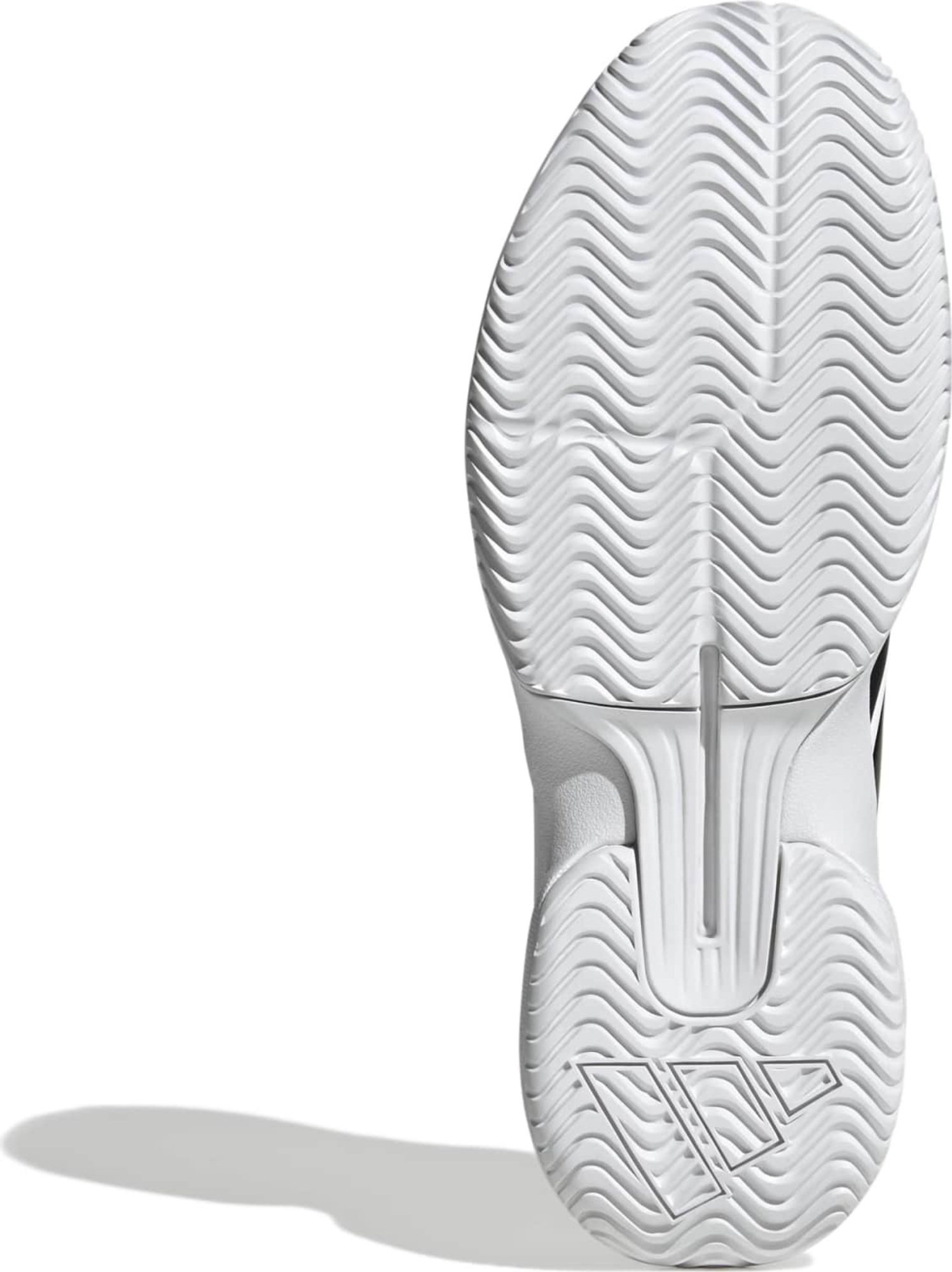 adidas Men's GameCourt 3 All Court Tennis Shoes - Ftwr White/Core Black/Core Blk - View 5