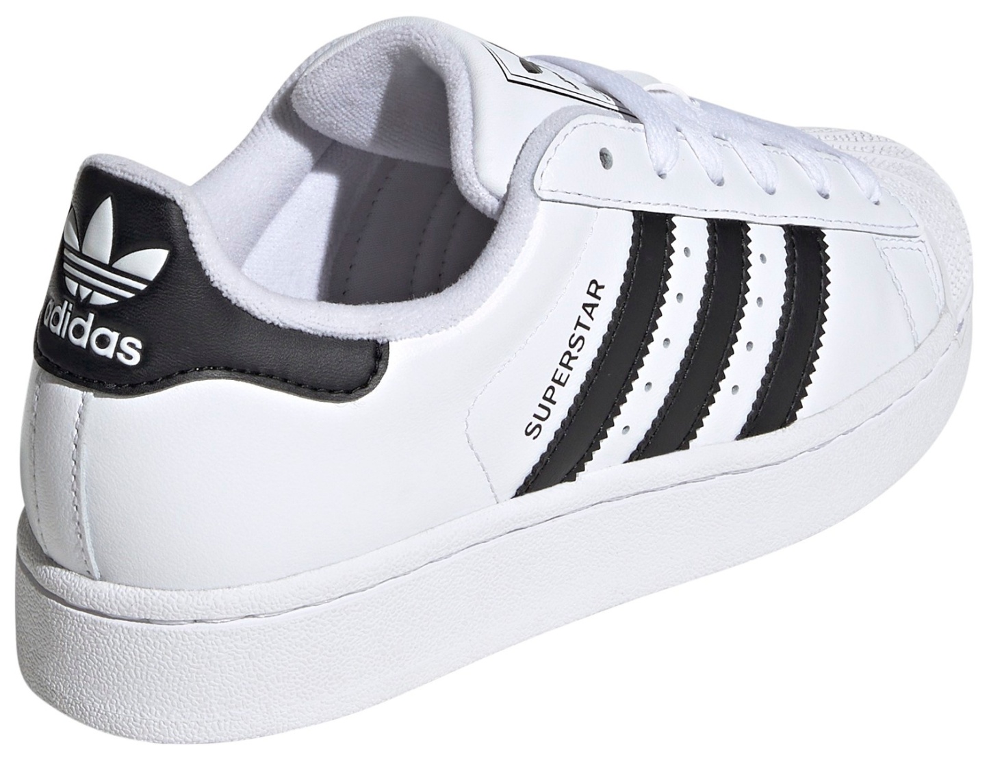 adidas Kids' Grade School Superstar II Shoes - White/Black/White - View 5
