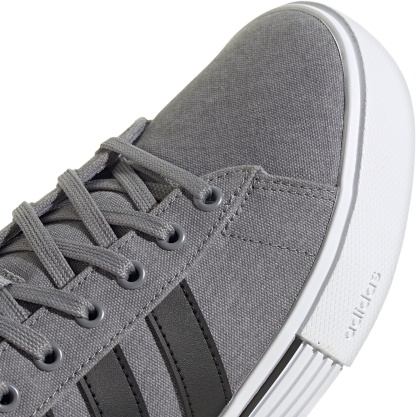 adidas Men's Daily 4.0 Shoes - Grey/Black/White - View 6