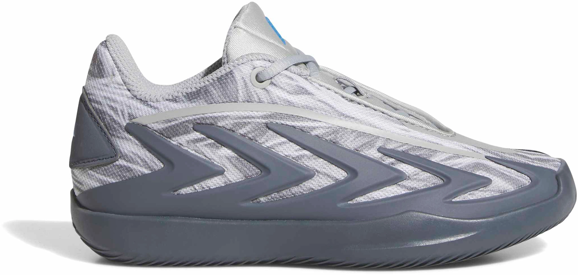 adidas Kids' Preschool Anthony Edwards 3 'Snow Camo' Basketball Shoes - Stone/Onix/Night Grey - View 1