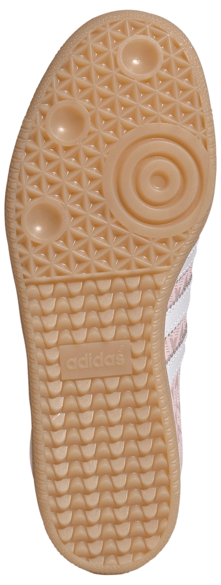 adidas Women's Samba OG Shoes - Sandy Pink/Ftwr White/Gold Met - View 3