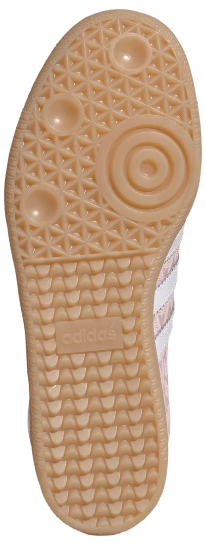 adidas Women's Samba OG Shoes - Sandy Pink/Ftwr White/Gold Met - View 3