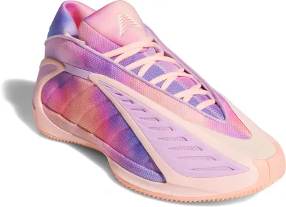 adidas Anthony Edwards 2 'Tie Dye' Basketball Shoes - Haze Coral/Bliss Lilac/Zero Met - View 5
