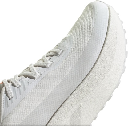 adidas Men's Hyperboost GTX Shoes - Crystal White/Orbit Grey/Orange - View 7