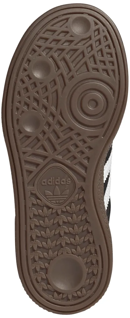 adidas Kids' Preschool Handball Spezial Shoes - Black/White/Gum - View 3