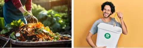 Get Into Hot Composting or Just Occasionally Throw Stuff In  Many people use the aerobin simply as a place to put lawn clippings and kitchen scraps, and use its compost when needed. Others prefer to drive the Aerobin 400 to deliver gallons and gallons of compost on a monthly basis. Regardless, its rugged construction and nice looking design work well for both, and rich compost comes out either way.  No Pests No Odors  Because of its tight construction &amp; assembly, pests cannot sneak into the Aerobin. Even the lid is sealed tight when in place, so nothing gets in unless you put it there. Also, read further to learn why the Aerobin will not give off offensive odors and actually controls what causes them.