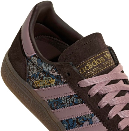 adidas Women's Handball Spezial x Liberty London Shoes - Aurora Coffee/Magic Mauve - View 7