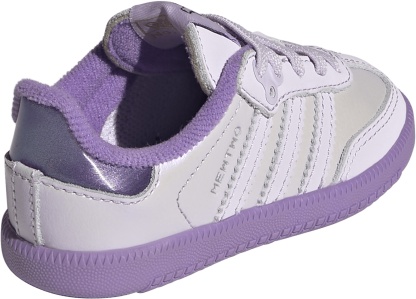 adidas Toddler Samba OG Shoes - Ice Lavender/Ice Lavender/Violet Fusion - View 7