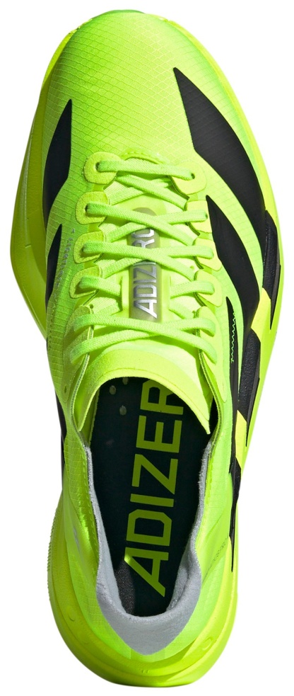 adidas Women's Adizero Adios Pro 4 Running Shoes - Yellow/Black/Silver - View 2