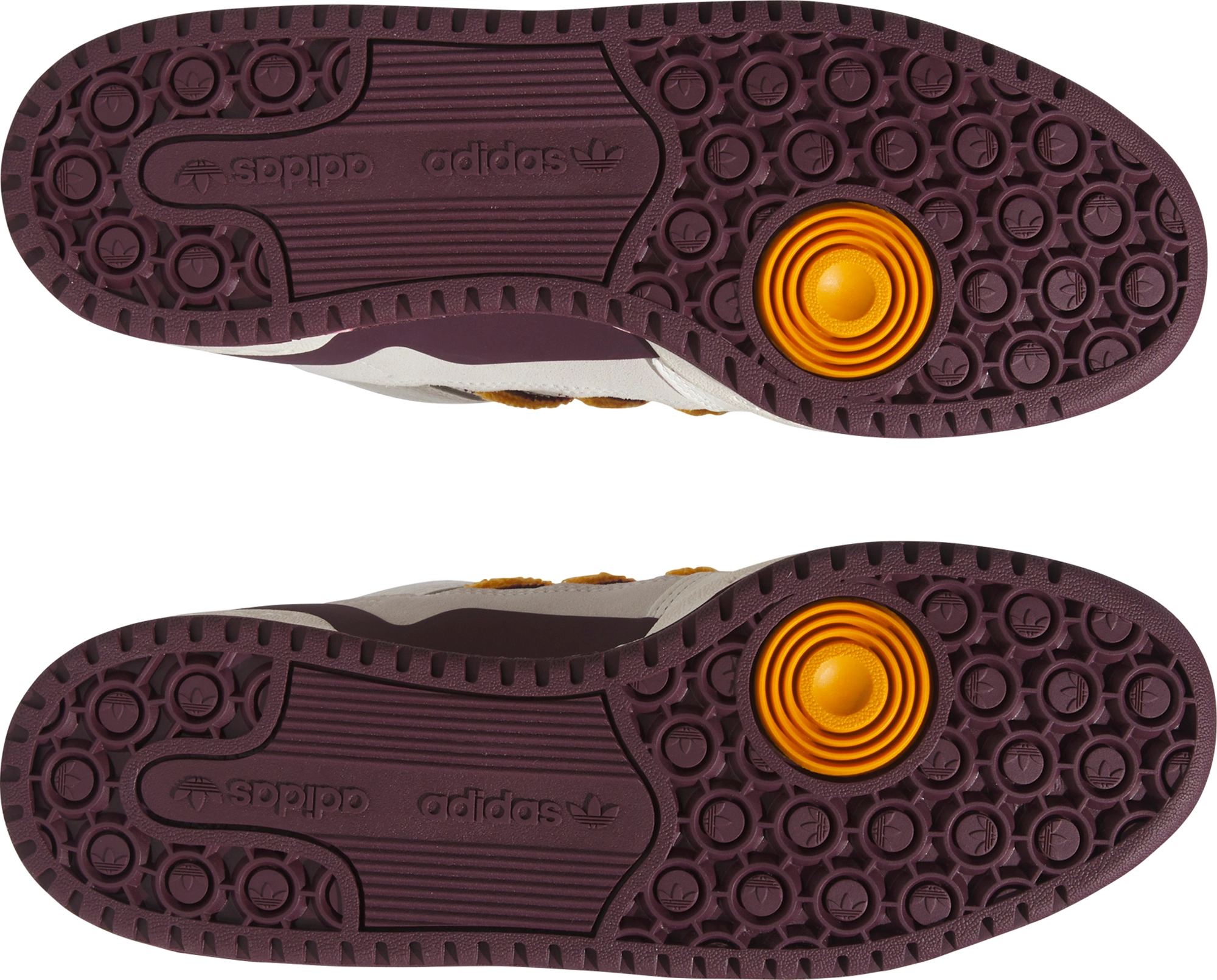adidas Men's Forum Low Classic Arizona State Shoes - Maroon/Gold - View 2