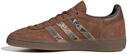 adidas Women's Handball Spezial Shoes - Brown/Snake Crystal Linen - View 4