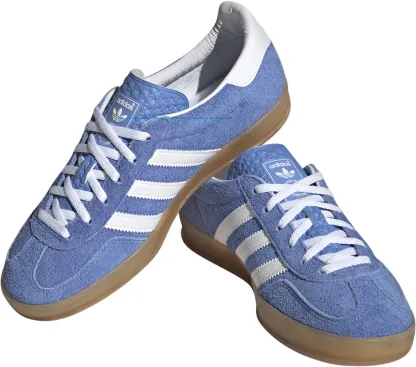 adidas Women's Gazelle Indoor Shoes - Blue Fusion - View 4