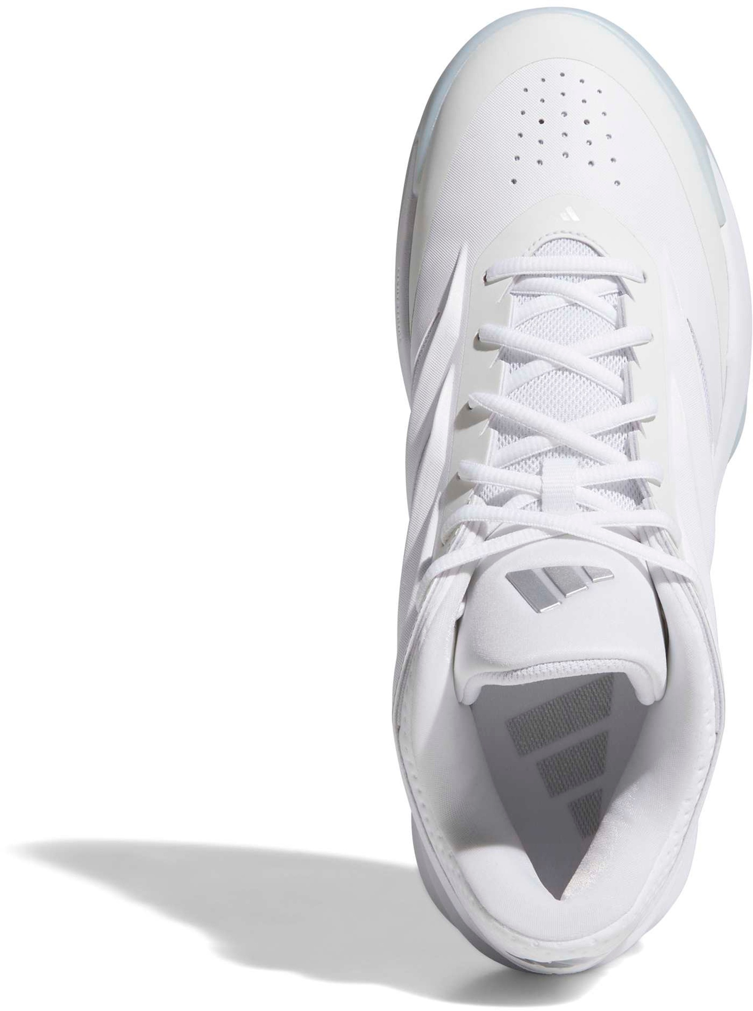 adidas Crazy Energy Basketball Shoes - Ftwr White/Silver Met./Ftwr White - View 2