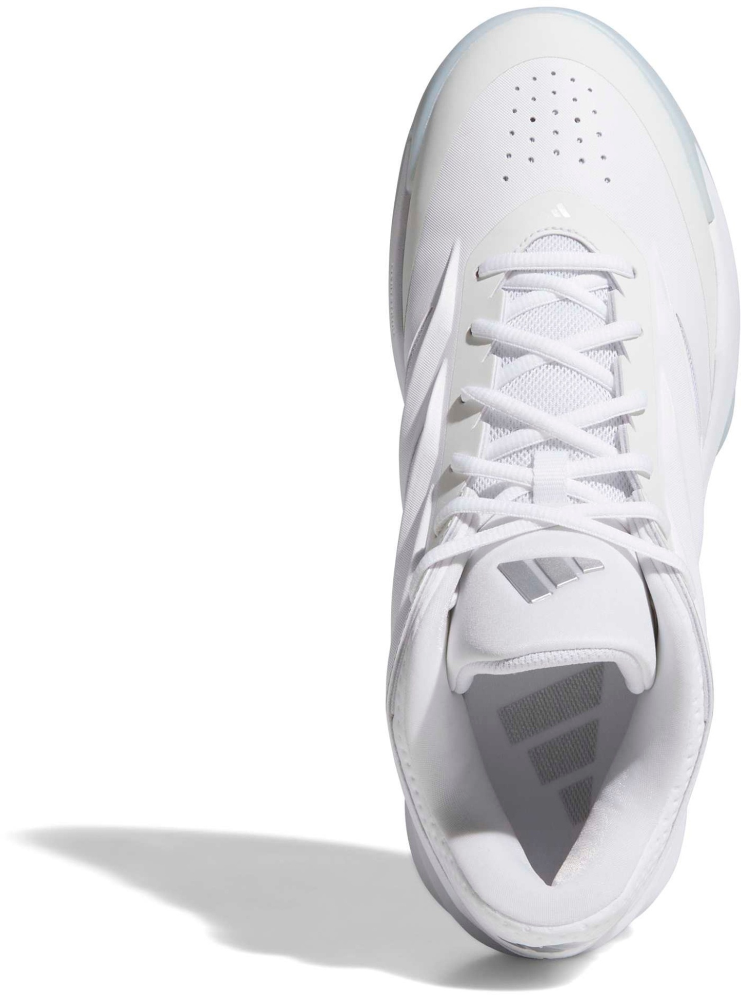 adidas Crazy Energy Basketball Shoes - Ftwr White/Silver Met./Ftwr White - View 2