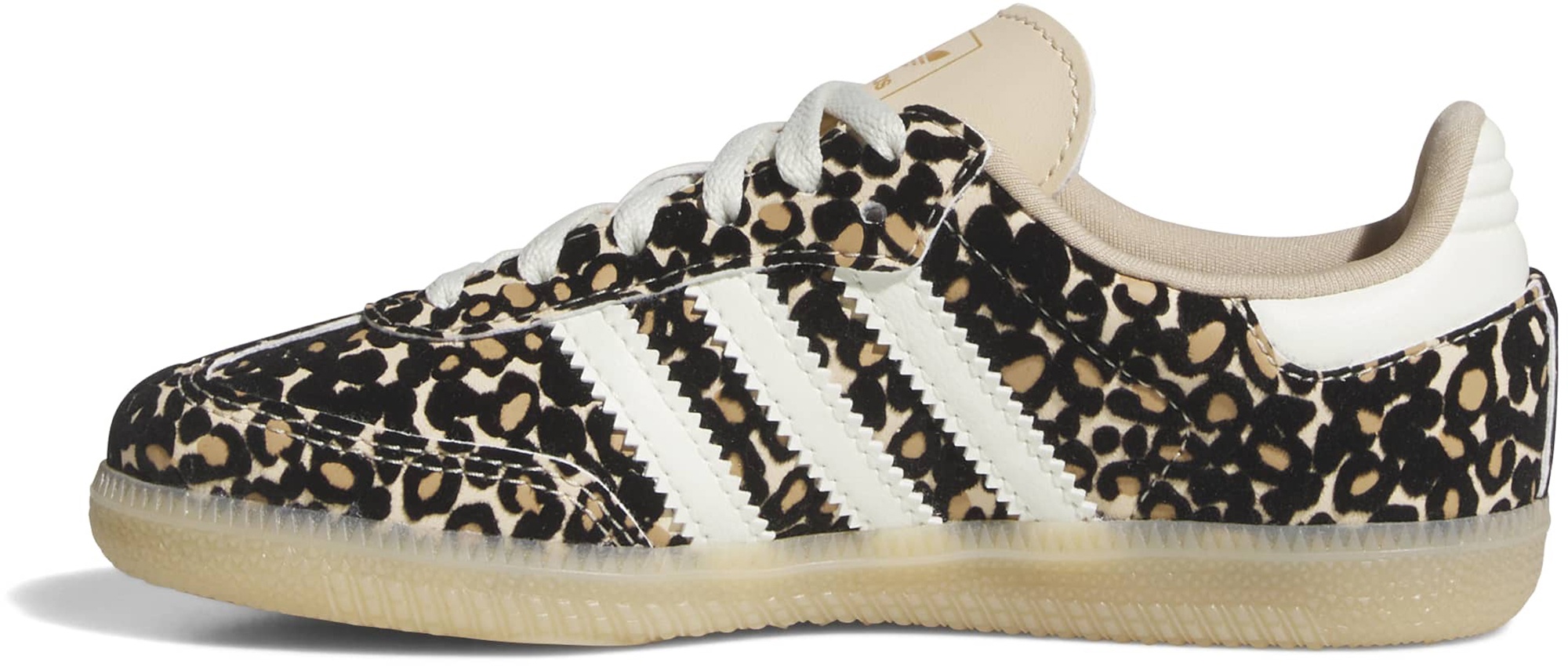 adidas Kids' Preschool Samba OG Shoes - Sand Strata/Ivory/Gum - View 4