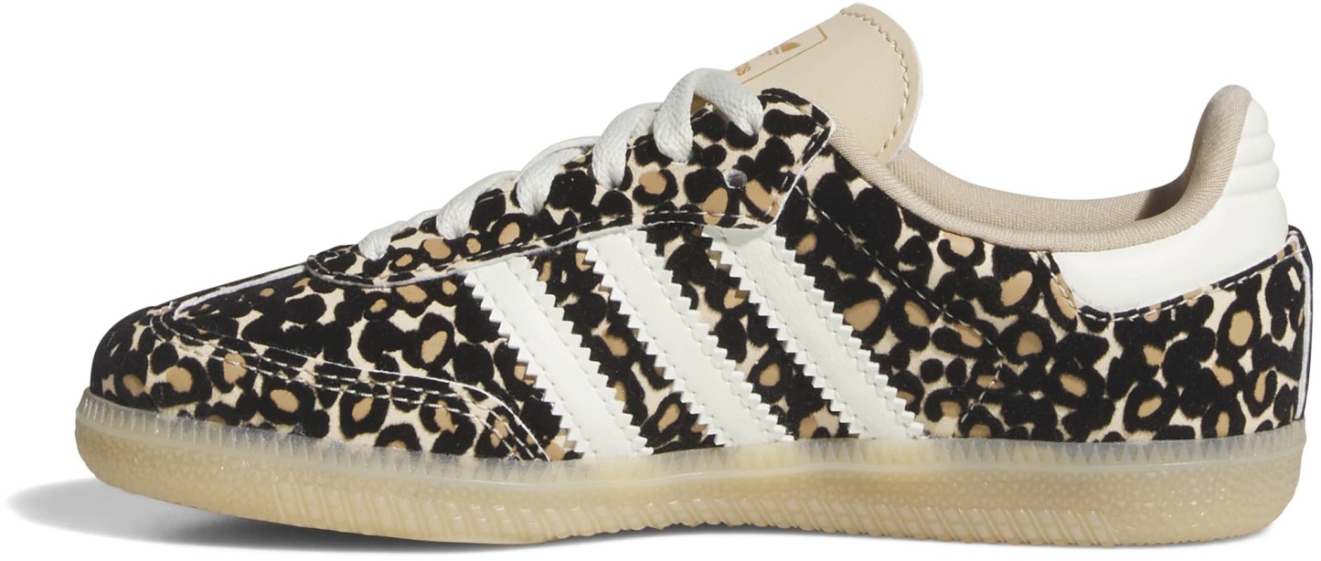 adidas Kids' Preschool Samba OG Shoes - Sand Strata/Ivory/Gum - View 4