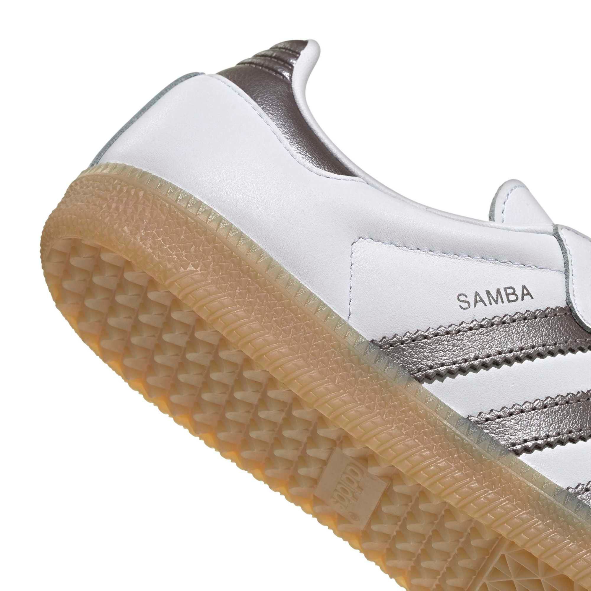 adidas Women's Samba OG Shoes - White/Coffee Met/Gum4 - View 7