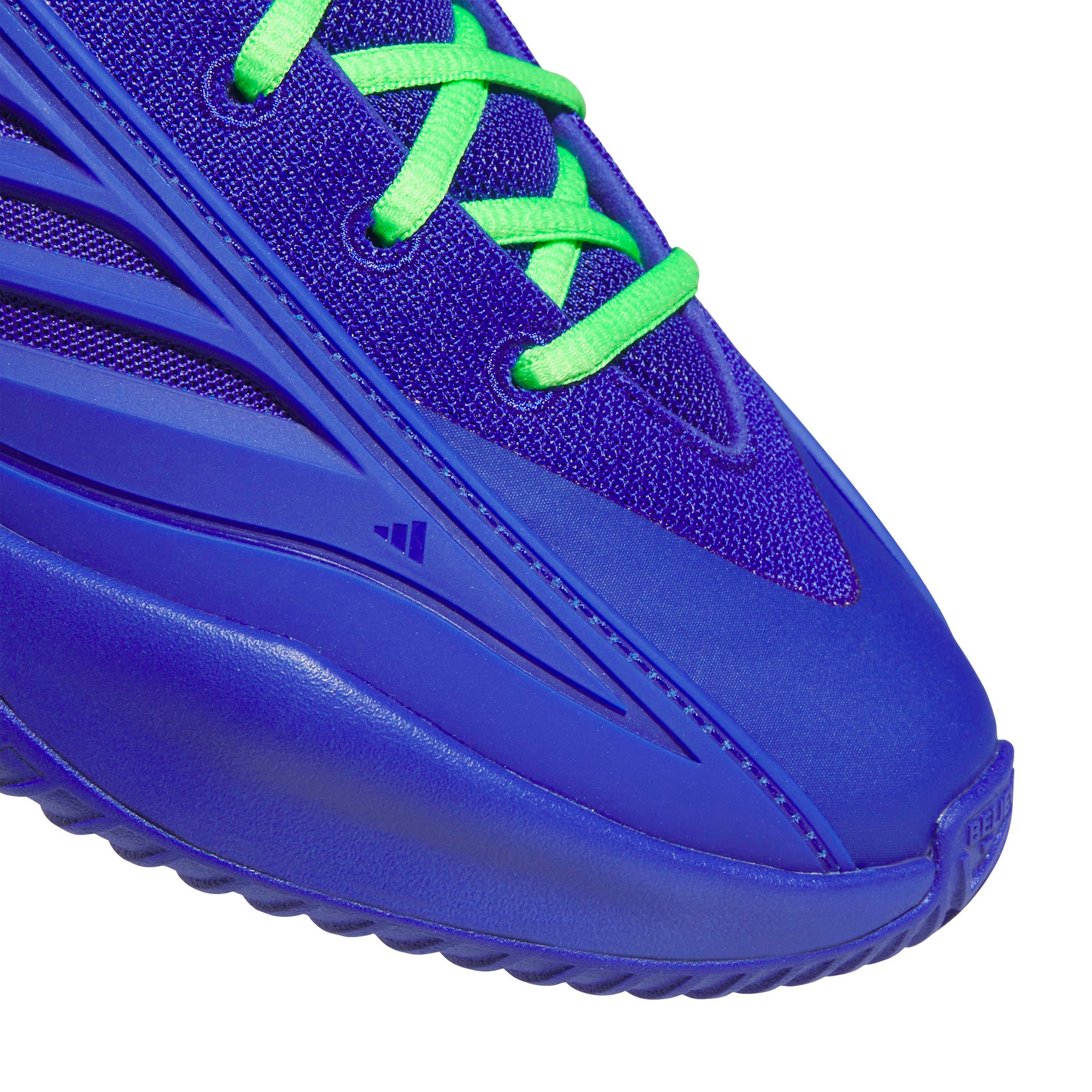 adidas Believe That. 1 Basketball Shoes - Lucid Blue/Screaming Green/Lucid Blue - View 7