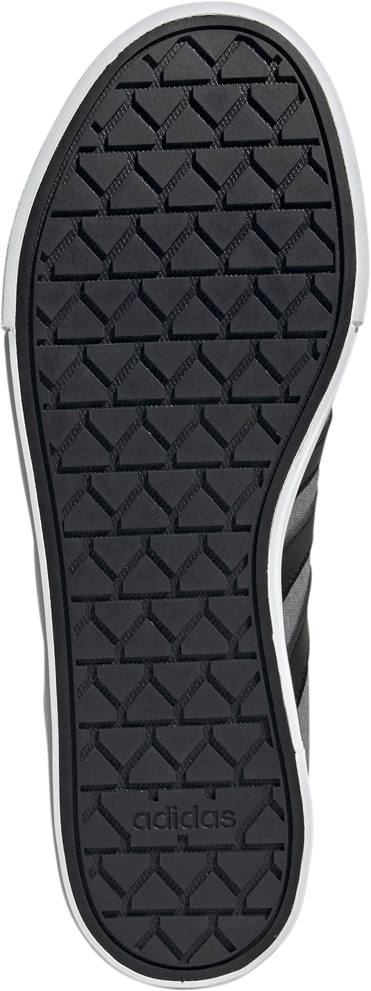 adidas Men's Daily 4.0 Shoes - Grey/Black/White - View 3