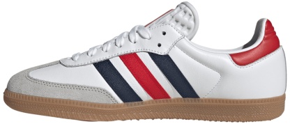 adidas FIFA World Cup Samba OG Shoes - Ftwr White/Night Indigo/Better Scarlet - View 4