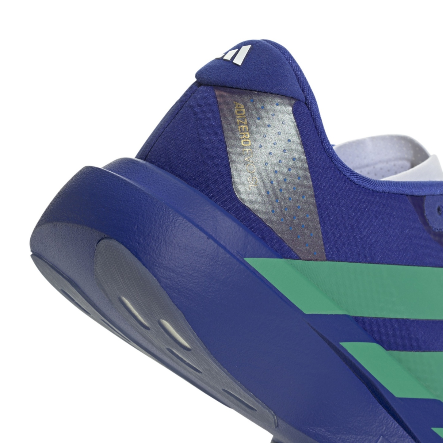 adidas Women's Adizero EVO SL Running Shoes - Lucid Blue/Court Green/Lucid Red - View 8