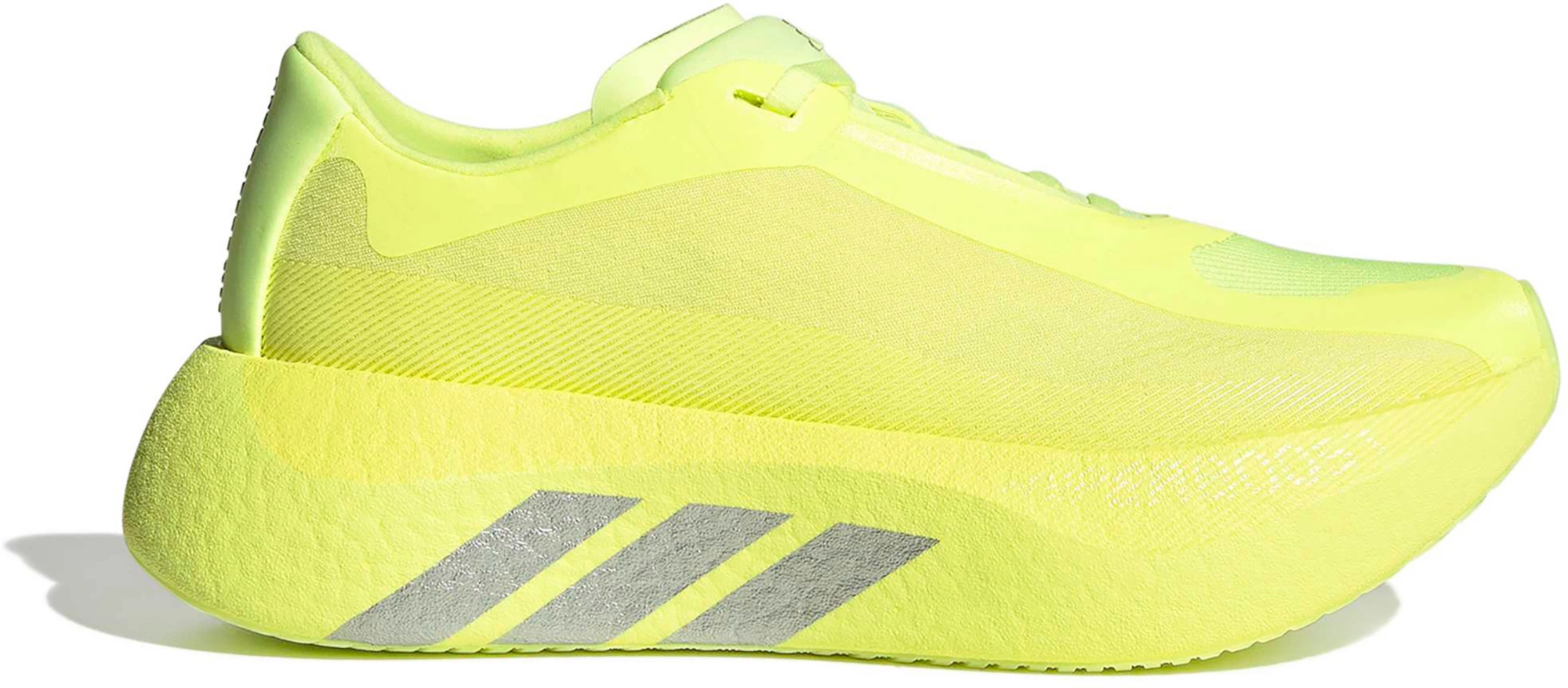 adidas Women's Hyperboost Edge Running Shoes - Hi-Res Yellow/Matte Silver/Lgh Solid Grey - View 1
