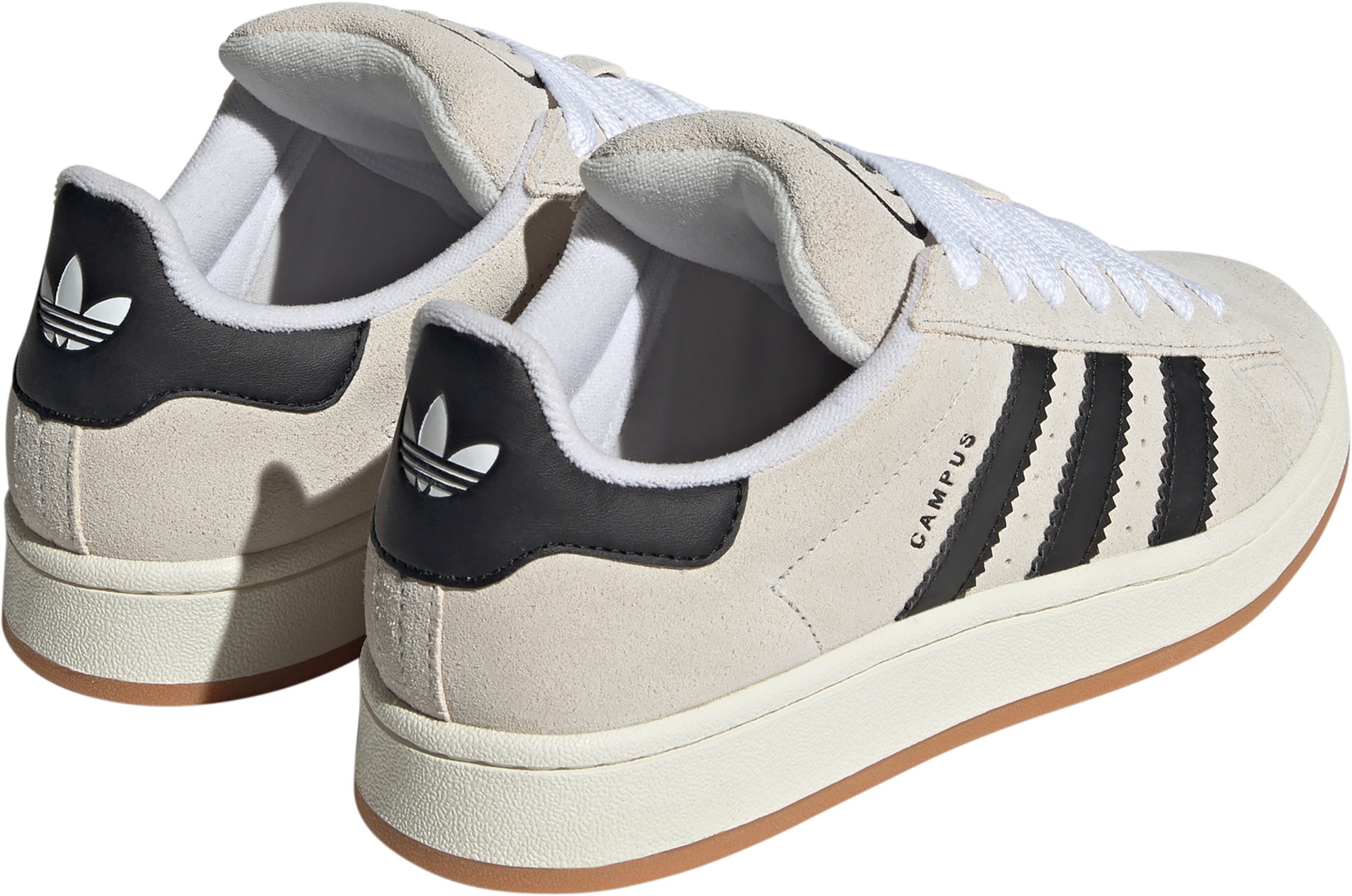adidas Women's Campus 00s Shoes - Black/Off White - View 6
