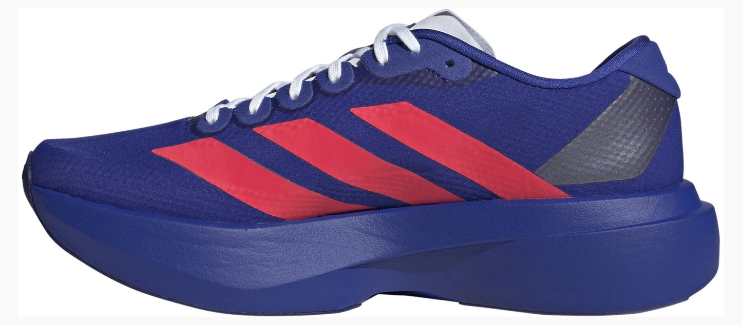 adidas Women's Adizero EVO SL Running Shoes - Lucid Blue/Court Green/Lucid Red - View 4