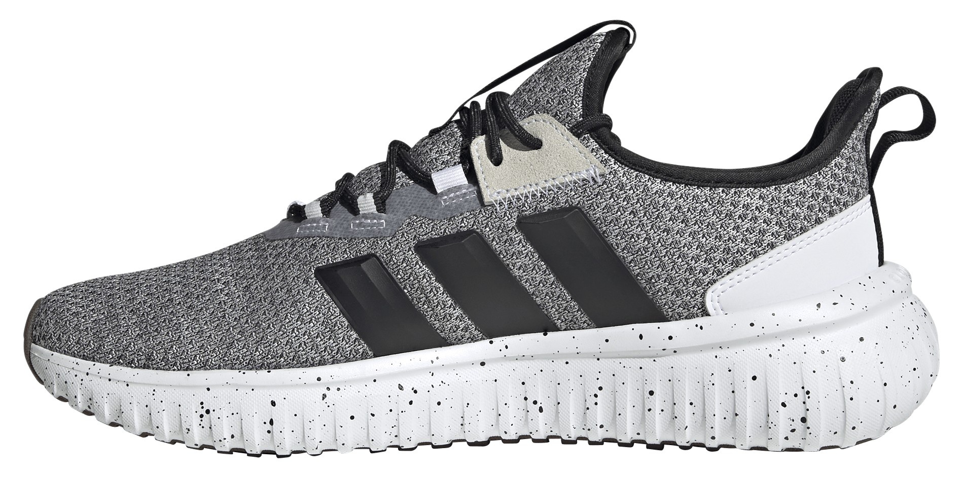 adidas Men's Kaptir 4.0 Shoes - White/Black/Gum - View 4