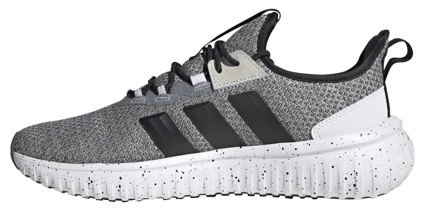 adidas Men's Kaptir 4.0 Shoes - White/Black/Gum - View 4