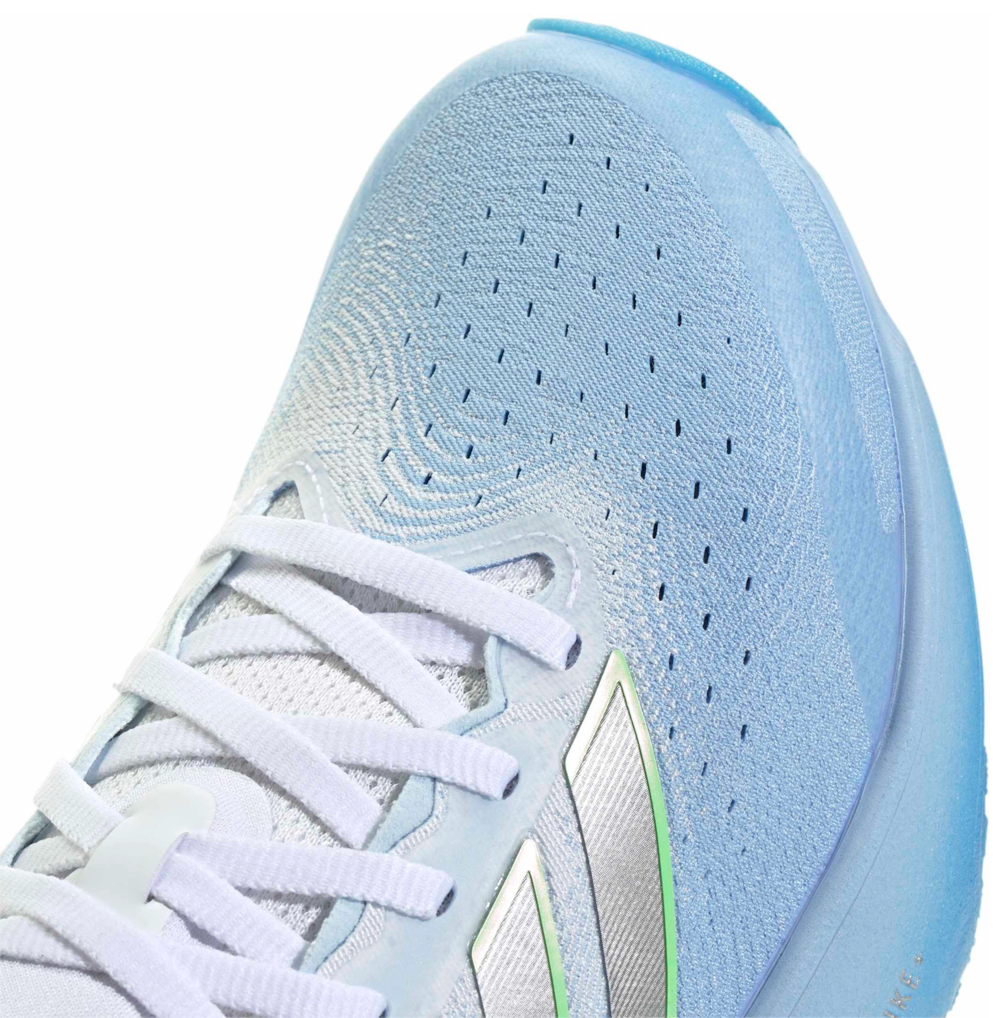 adidas Women's Supernova 3 Running Shoes - Blue/Silver Metallic/White - View 8